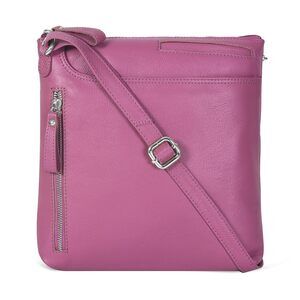 1306 Leather Crossbody Bags - Sling Handbags - Medium Cross body Purses